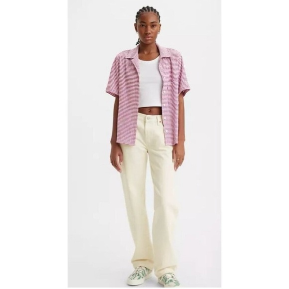 Levis Women's 90s White Jeans, 29”x30” - Picture 1 of 11